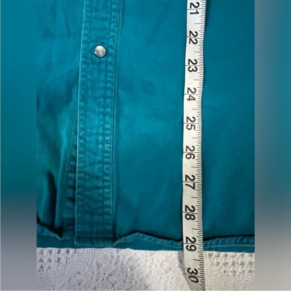 BRUSHPOPPER WRANGLER VINTAGE Blue Rodeo Cowboy 90s 80s Retro Shirt Top Men’s XL - Picture 5 of 8